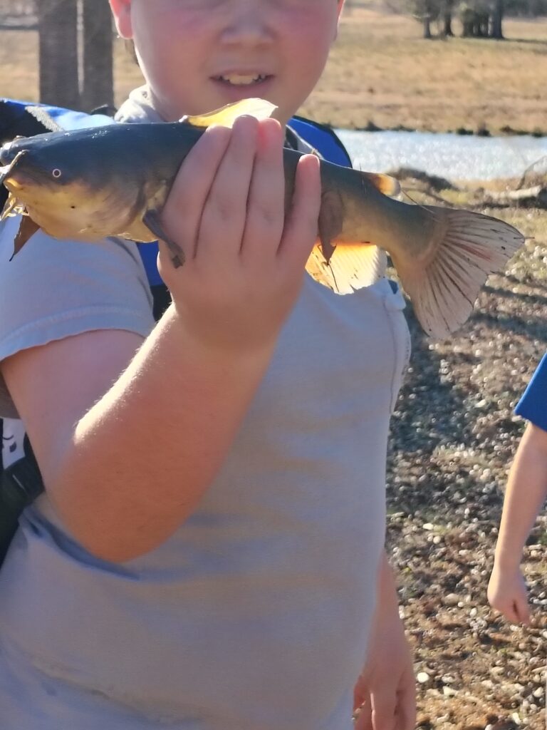 I love fishing