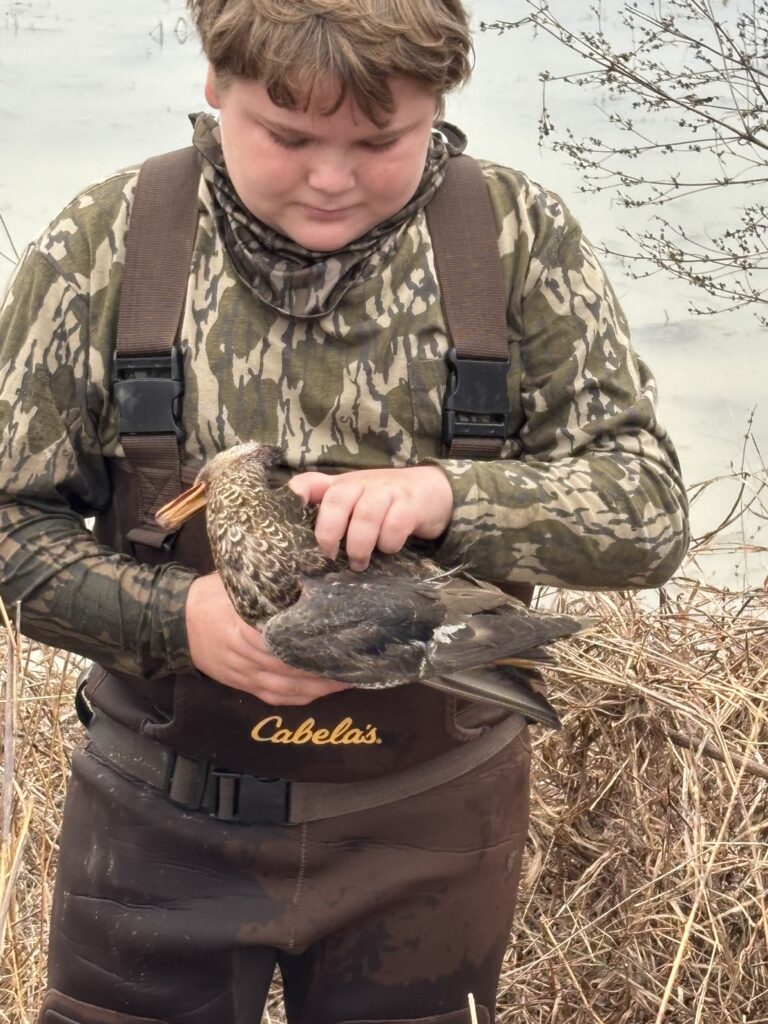 Kip First Duck Hunt