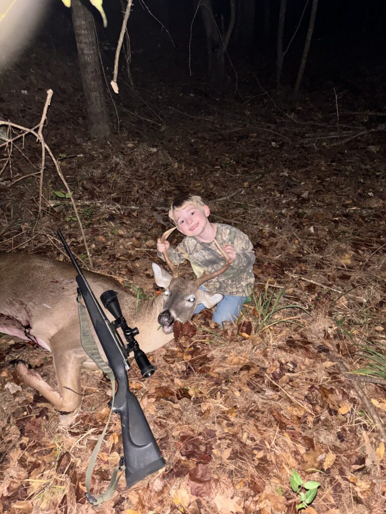 Son's first deer and first buck