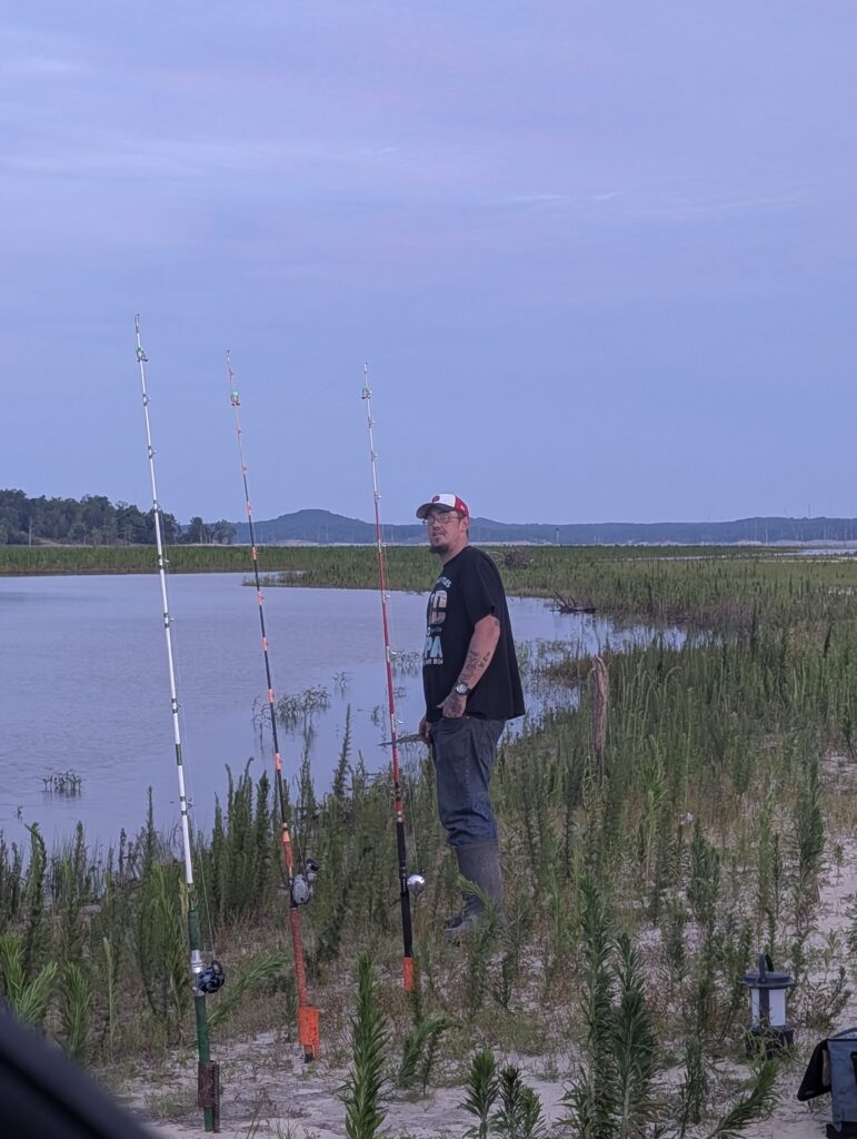 Fishing with my love